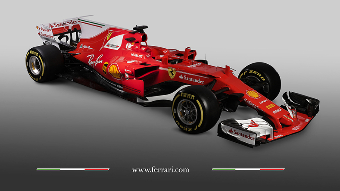 F1: Αυτή είναι η νέα Ferrari SF70H